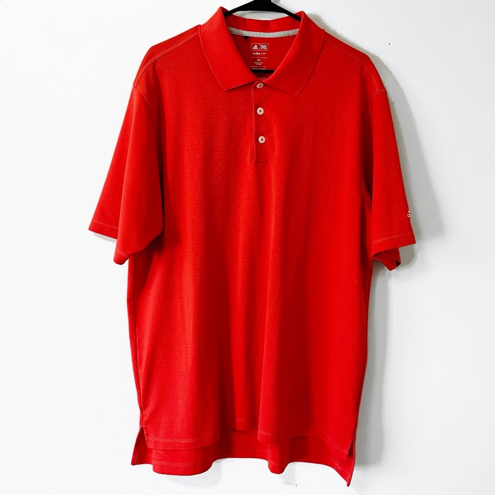 Adidas Golf ClimaLite Short Sleeve Polo Shirt Size XXL